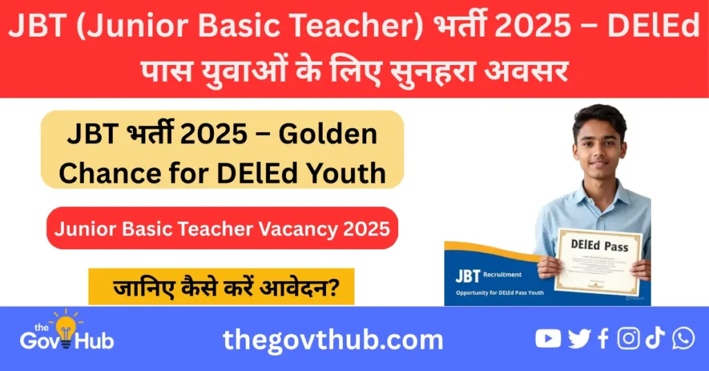 JBT Vacancy